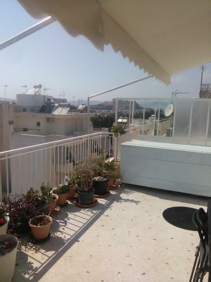 Apartamento Mia'S Atelier, Balcony To Acropolis Atenas Exterior foto